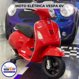 VESPA VERMELHA 6V