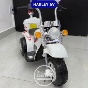 HARLEY POLICIA BRANCA 6V