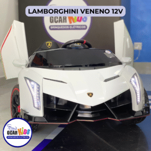 LAMBORGHINI VENENO BRANCA 12V