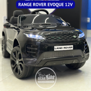 RANGE ROVER EVOQUE PRETA 12V