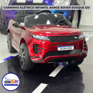 RANGE ROVER EVOQUE VERMELHA 12V
