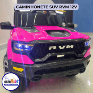 CAMINHONETE RVM ROSA 12V