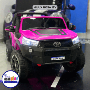 CAMINHONETE TOYOTA HILUX ROSA PINK 12V