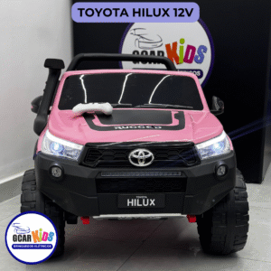 CAMINHONETE TOYOTA HILUX ROSA CLARO 12V